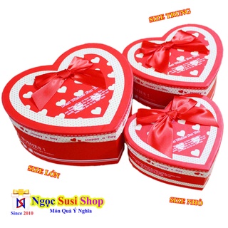 [HÀNG CHUẨN] HỘP QUÀ TẶNG TRÁI TIM SIÊU ĐẸP [ NHIỀU MẪU]