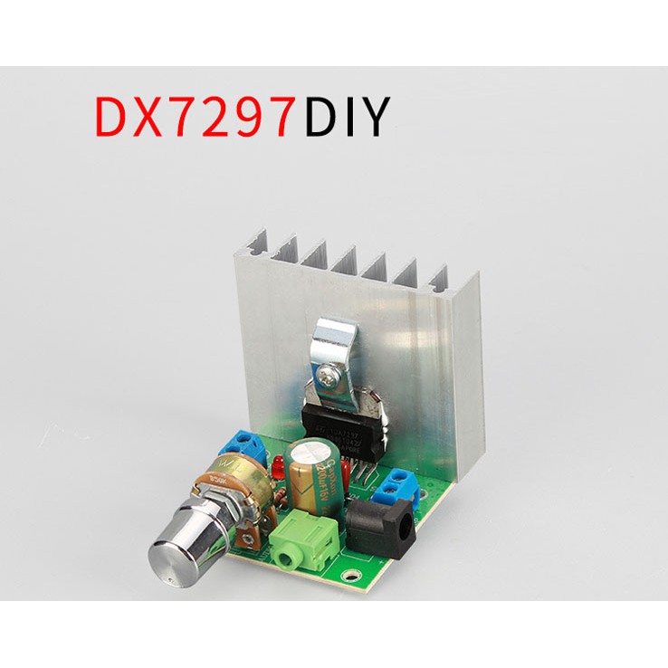 Mạch khuếch đại công suất 2.0 công suất 30W x 2 - TDA 7297 nguồn 12V dùng độ loa kéo và loa vi tính