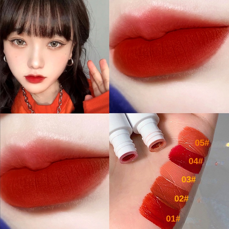 Năm Gói Son Bóng Trang Điểm Màu Sắc Truyện Tranh Với Bộ Son Lì Trơn Dành Cho Nữ Sinh Tiệc Tùng