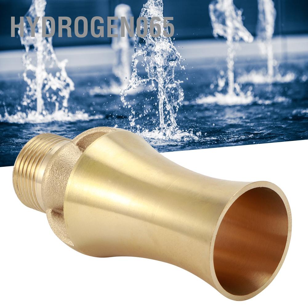 Hydrogen065 G1/2in Female Thread G3/4in Male Fountain Nozzle Sprinklers Landscaping Spray Head for Swimming Pool