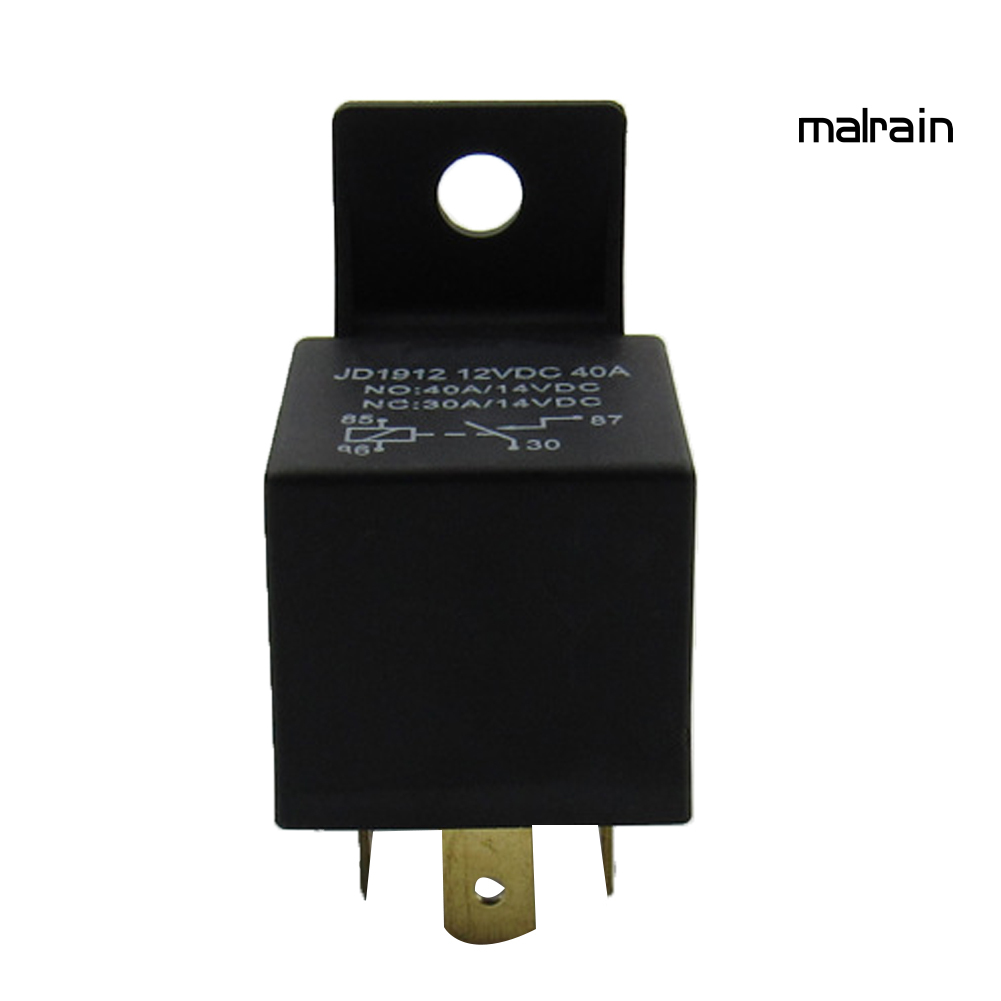 Rơ Le Cầu Chì Dc 12 / 24v 40a Jd1912 1914 4pin 5pin Cho Xe Hơi