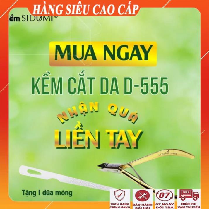 [FreeShip - SALE KHÔ MÁU] Kềm cắt da D555 sidumi/Kìm cắt da mã vàng siêu đẹp, siêu bén, siêu sắc D 555