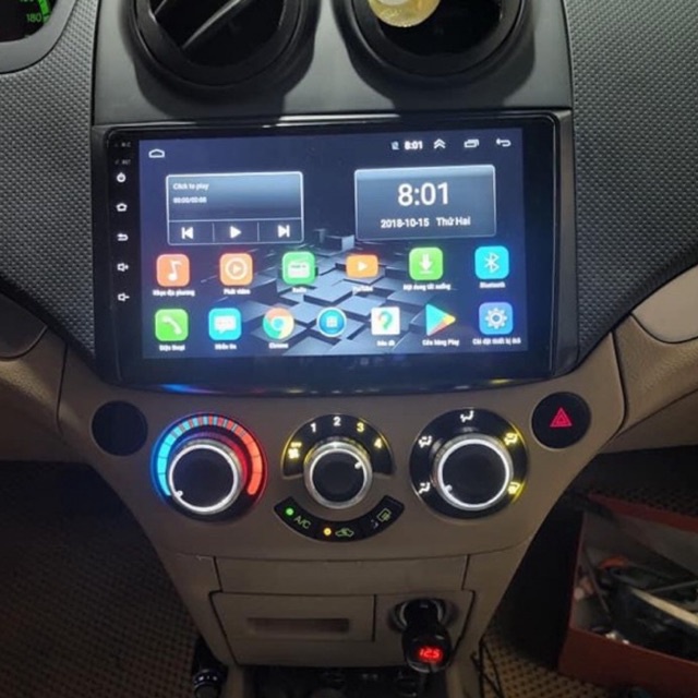 Bộ 3 Nút điều chỉnh máy lạnh điều hòa cho Daewoo Gentra - Chevrolet Aveo- Matiz- Spark