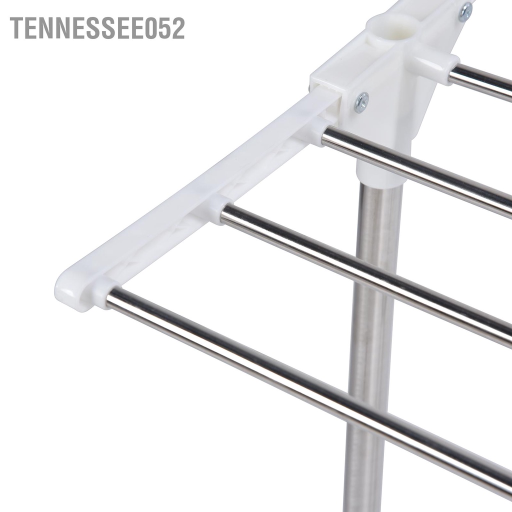 [Hàng Sẵn] Giá phơi quần áo - Thanh treo khăn bằng thép không gỉ gấp gọn cho ban công nhà【Tennessee052】