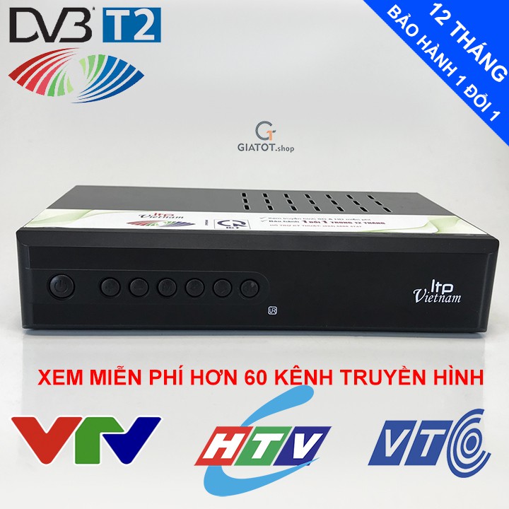 Đầu thu kỹ thuật số DVB T2 LTP STB-1406 tặng USB wifi tốc độ cao