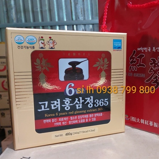 Cao Hồng Sâm 365 Cao Cấp Hàn Quốc