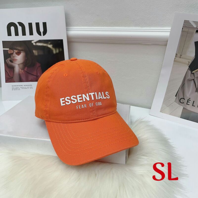 Mũ lưỡi trai Essentials Quảng Châu, chữ cao su