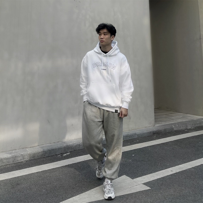 Áo Khoác Local Brand nhiều màu - HOODIE BASIC Dragonbyboi cao cấp, nỉ bông trơn