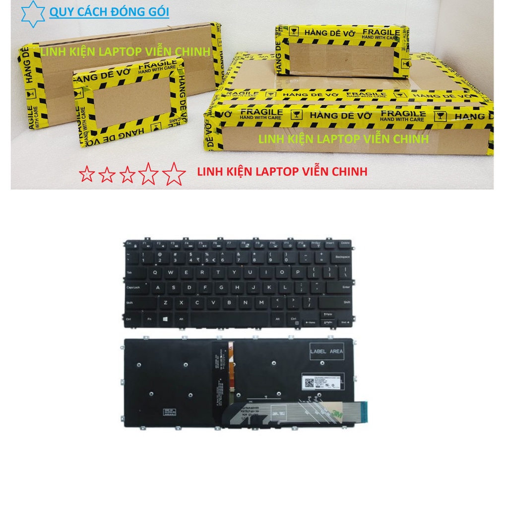 Bàn phím laptop Dell Inspiron 5480 5481 5482 5485 5488 5491 5580 5582 5585