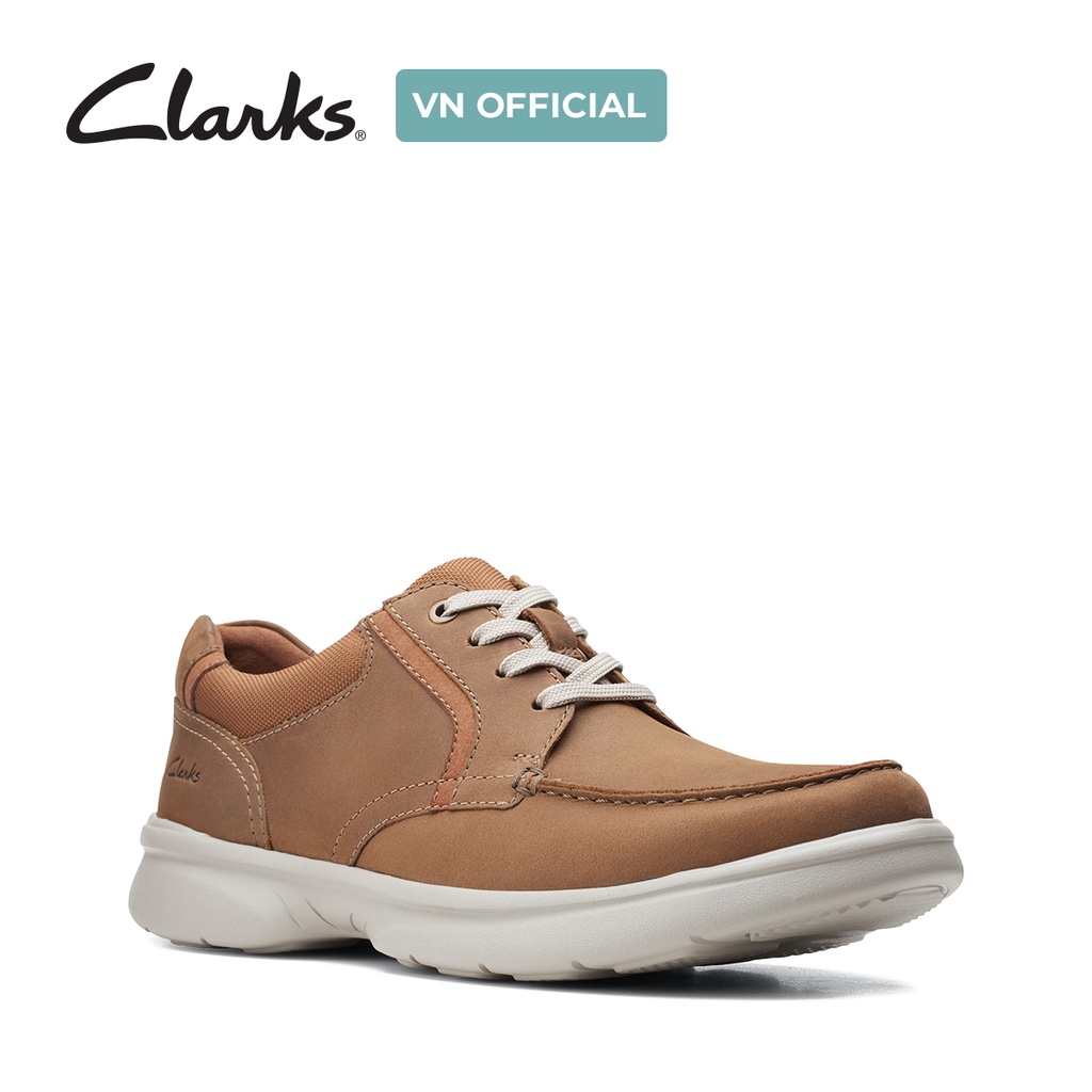 Giày buộc dây nam CLARKS Bradley Vibe màu nâu