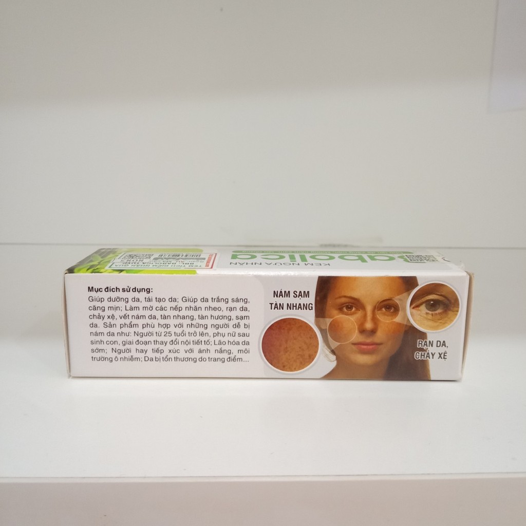 Kem bôi Babolica - Ngừa nhăn, giúp da căng mịn tuýp 25g