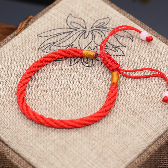 Vòng Tay Chỉ Đỏ May Mắn💝Vòng Tay May Mắn💝Lắc Chỉ Đỏ Bình An XBV29-ROXI | BigBuy360 - bigbuy360.vn