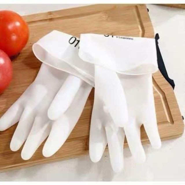 Găng tay rửa chén bát họa tiết hình hươu - Găng tay nhà bếp cao su non siêu dai - An toàn bảo vệ da tay | BigBuy360 - bigbuy360.vn
