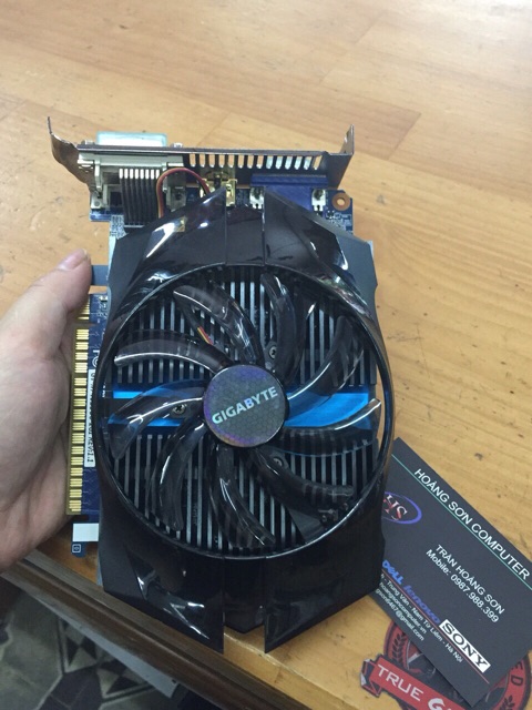 CARD chính hãng GIGA GT 740 2gb dr5 128bit có kèm ảnh thật