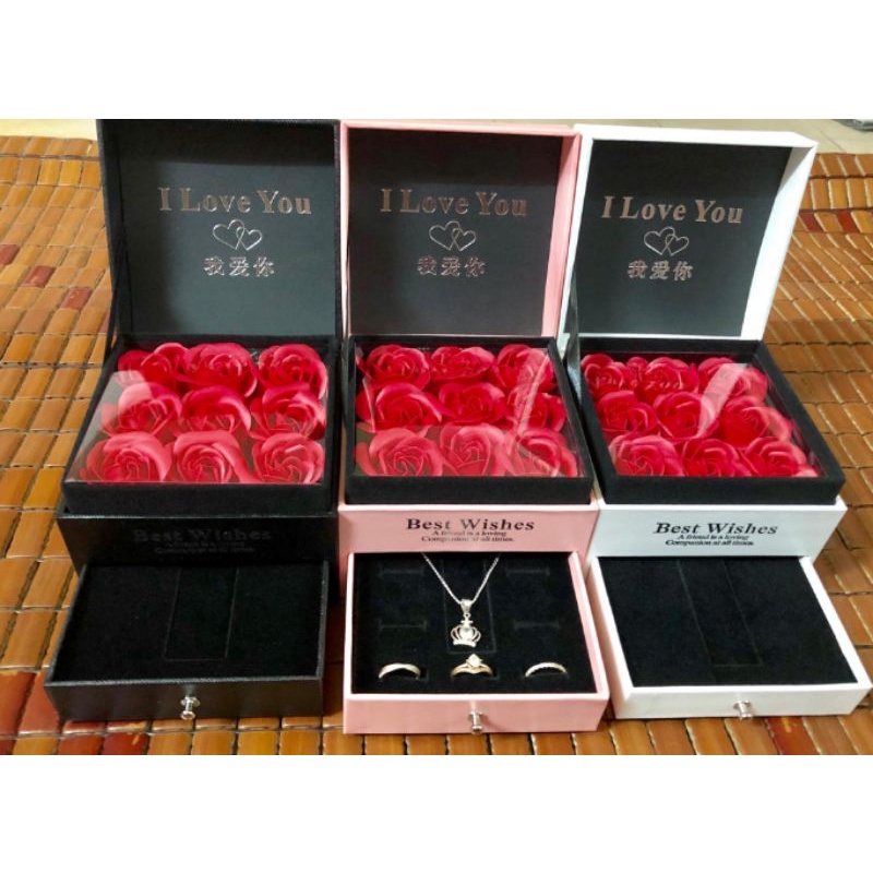 Hoa Hồng Sáp Cao Cấp - Hộp Quà Tặng ý nghĩa ngày sinh nhật, ngày cưới, quà tặng ngừoi yêu, bạn gái, tặng vợ, tặng mẹ