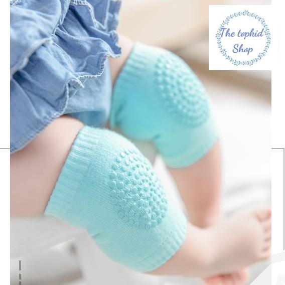 Combo 3 Đôi Tất Bọc Gối Tập Bò Chống Trượt Cho Bé Yêu (Nhiều Màu) -The TOPKID Shop