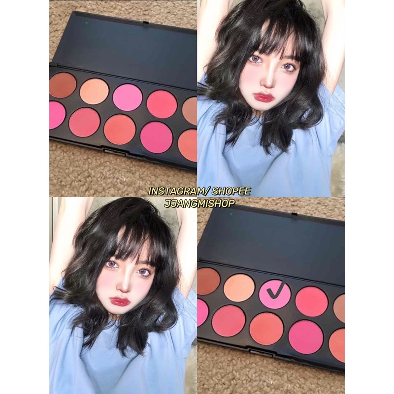 BẢNG PHẤN MÁ BH COSMETICS GLAMOROUS BLUSH 10 COLOR BLUSH PALETTE | BigBuy360 - bigbuy360.vn