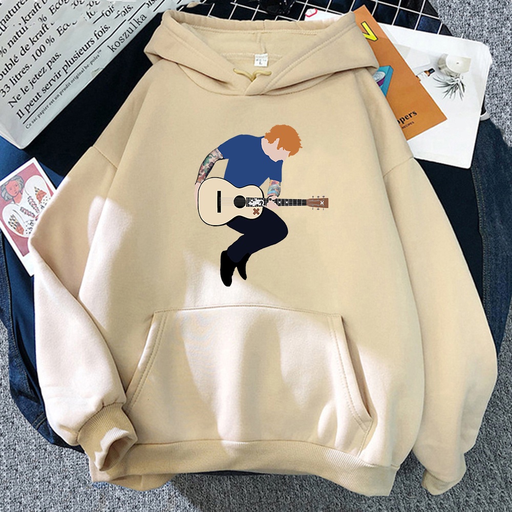 Hot Ed Sheeran Áo Hoodie Thời Trang Xuân Thu / Thu Phong Cách Harajuku Cổ Điển Dễ Thương Cho Nam Và Nữ