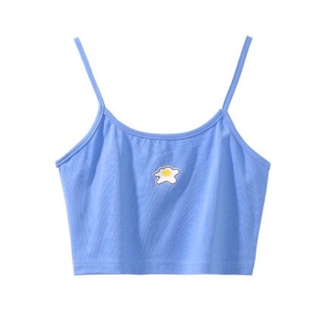 Áo croptop trứng rán cần mỡ | BigBuy360 - bigbuy360.vn