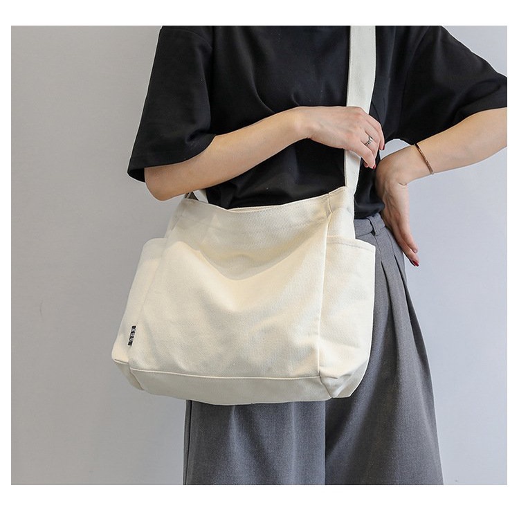 Túi đeo chéo đeo vai học sinh sinh viên phong cách Hàn Quốc phù hợp đi học đi chơi