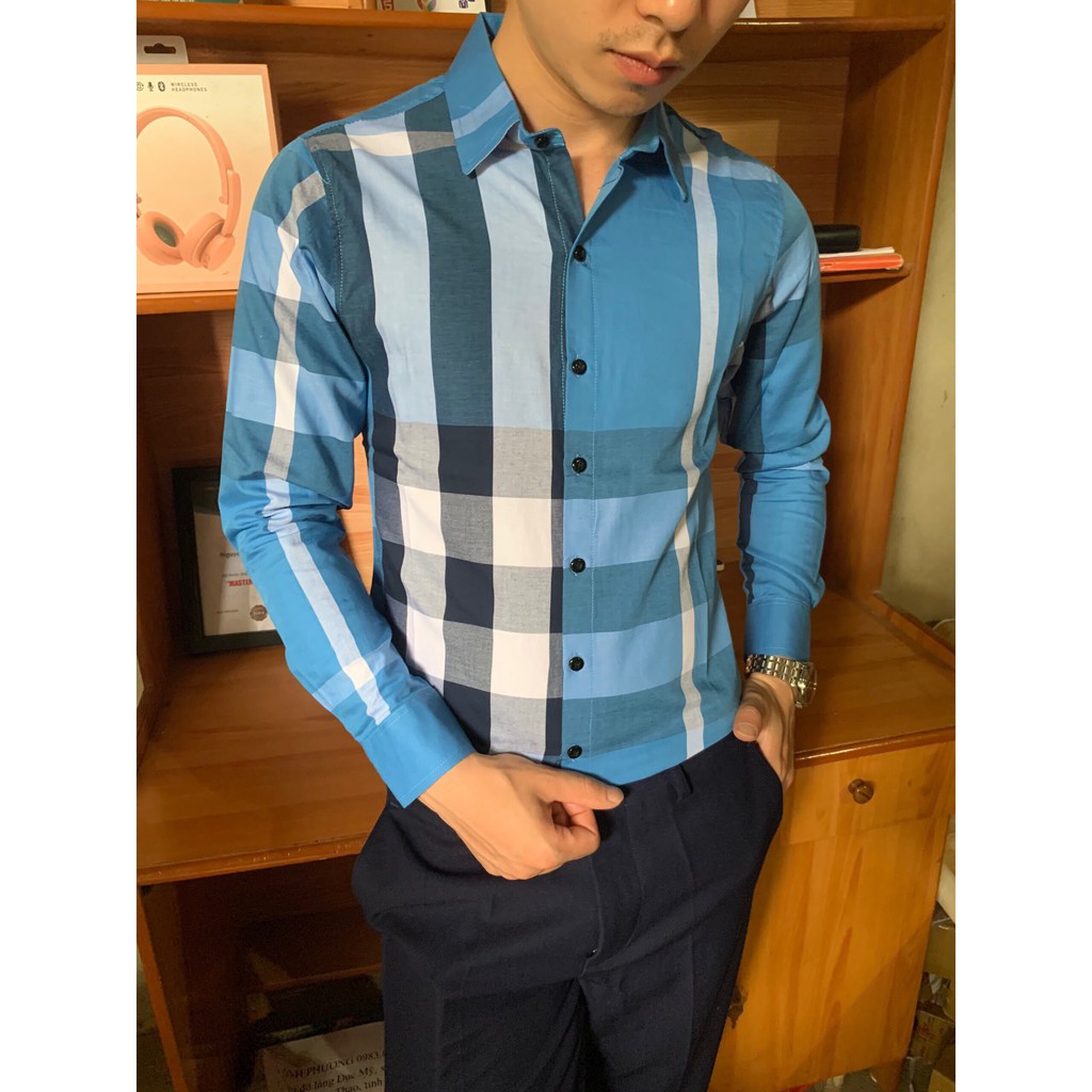 Áo Kẻ Sọc Nam BBR Cao Cấp | BigBuy360 - bigbuy360.vn