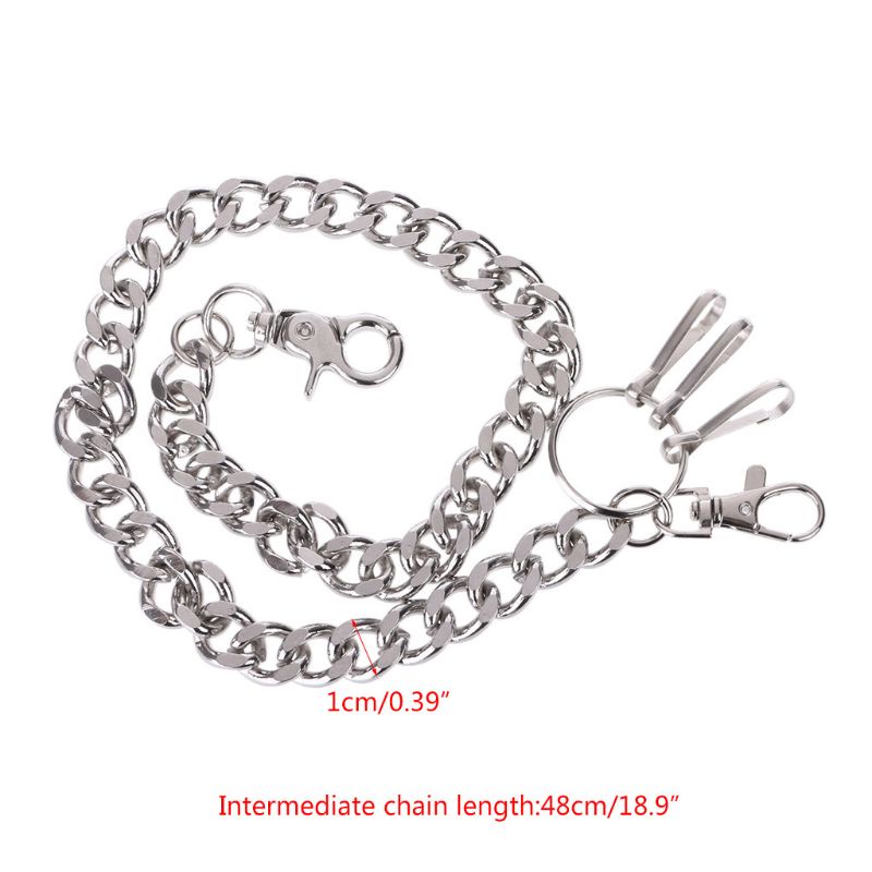 Dây Xích Đeo Thắt Lưng Quần Jean Phong Cách Hip Hop Thời Trang Cho Nam