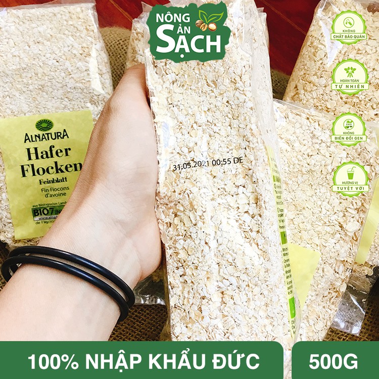 BỘT YẾN MẠCH GIẢM CÂN - BÉ ĂN DẶM HAFER ĐỨC 500G