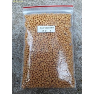 Phân bón tan chậm hạt vàng Oscomote 14-14-14 nhập khẩu Mỹ gói 500 gram