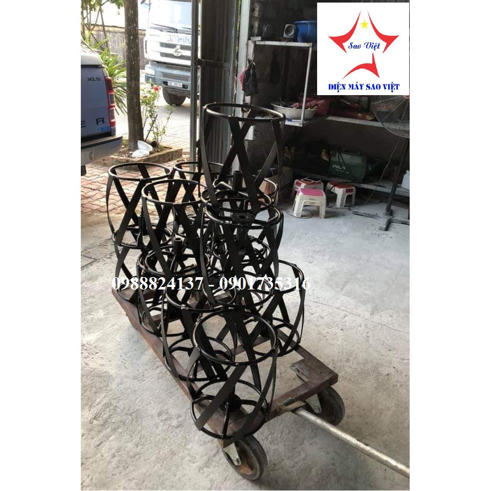 Bộ xạc cỏ đánh cỏ IN 6 lắp máy xới đất đa năng