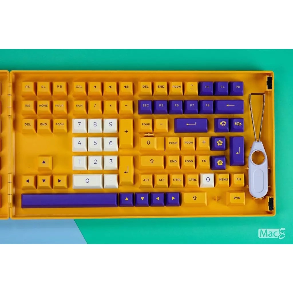 [Mã 254ELSALE giảm 7% đơn 300K] AKKO Keycap set – Los Angeles (PBT Double-Shot/ASA profile/158 nút)