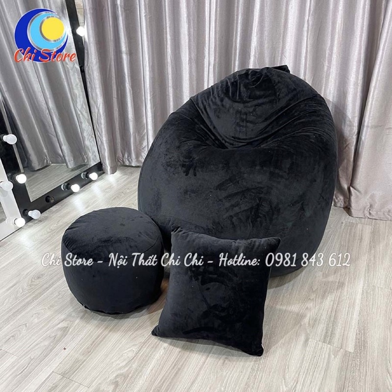 Ghế Lười Cỡ Lớn Cho Người Lớn Và Trẻ Em, Sofa Bệt Hạt Xốp, Ghế Lười Hình Thú Dày Đẹp SẴN HÀNG