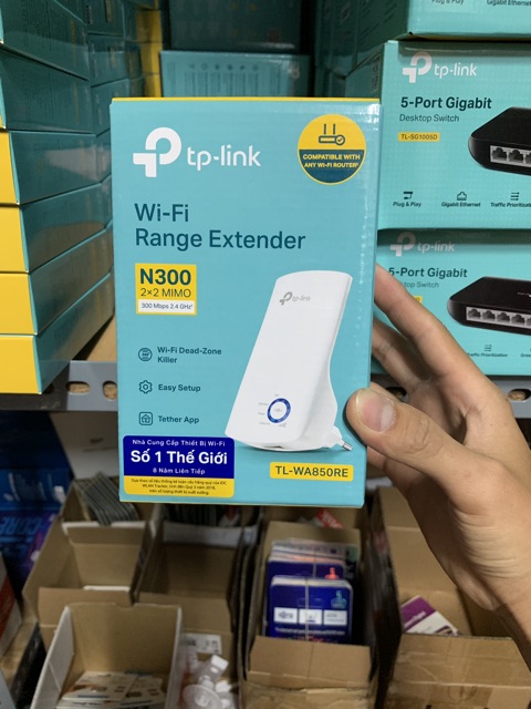 Bộ Thu Phát Tp-Link TL-WA850RE Chính Hãng Bảo Hành 24 Tháng