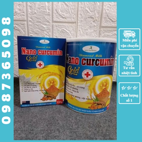 Sưa nghệ nano curcumin hỗ trợ dạ day tá tràng