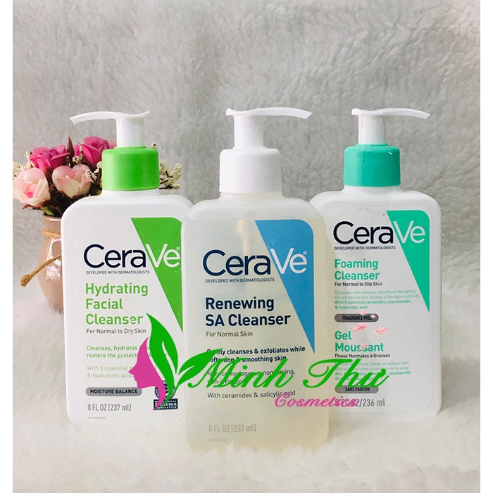 Sữa rửa mặt Cerave dịu nhẹ 237ml