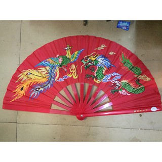 Quạt tập dưỡng sinh cao cấp 8 màu có túi đựng