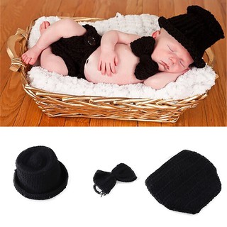 Set đồ 3 món trang phục chụp ảnh phong cách quý ông cho bé trai