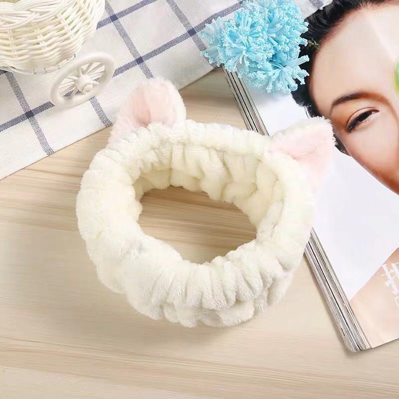 Băng đô rửa mặt trang điểm phong cách Mori Hàn Quốc dễ thương cho nữ