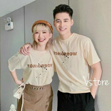 + 9 mẫu áo thun nam nữ cổ TRÒN cao cấp hàn quốc thời trang nhất 2019 bao đẹp chất lượng y hình 100%.( bao đổi trả )