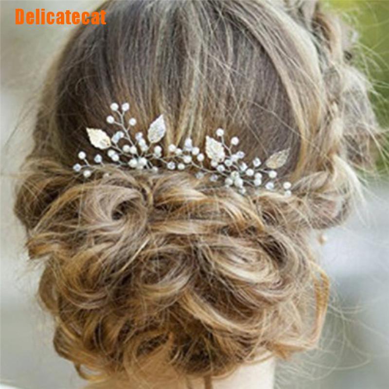 Lược Cài Tóc Đính Đá Thiết Kế Dễ Thương