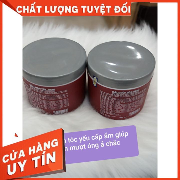 Dầu hấp Kem ủ KELLA NEW ( NẮP XÁM) 500ml phục hồi tóc yếu