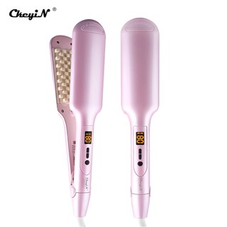 Máy dập xù CkeyiN máy bấm phồng chân tóc 2 Trong 1 17 Mức Nhiệt Độ Có Thể Điều Chỉnh HS486