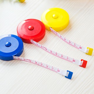 Thước dây hộp rút cầm tay 1.5m - thước dây cuộn nhỏ gọn tiện dụng