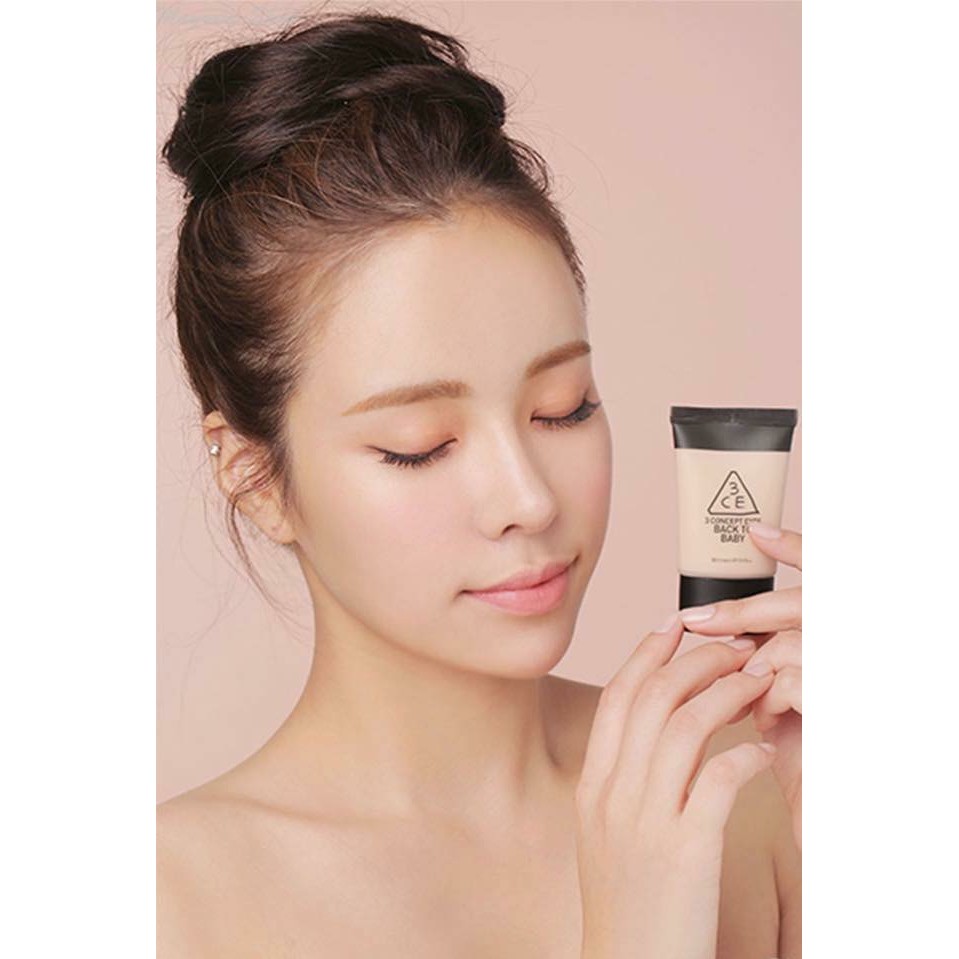 Kem nền 3CE BB Cream Back to Baby | BigBuy360 - bigbuy360.vn