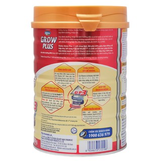 Sữa bột vinamilk dielac grow plus đỏ 1+/2+ 850g