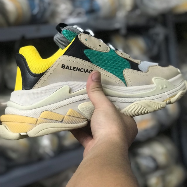 Giày Balen Xanh Vàng