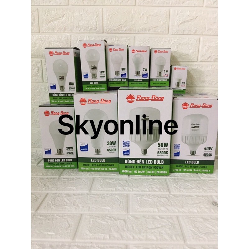 Bóng đèn led Rạng đông 20w-50w