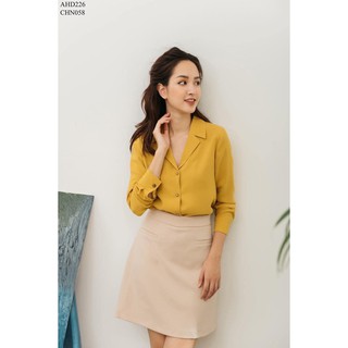 SƠ MI CÔNG SỞ NỮ CỔ VEST