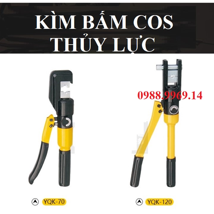 KÌM BẤM COS THỦY LỰC YQK 300 9 Tấn