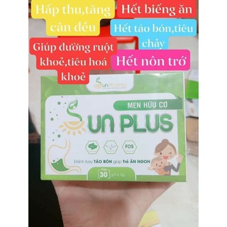 Men Hữu Cơ Sunplus- Men Sống hữu cơ Sunplus - Men sunplus hết táo bón