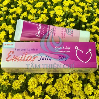 ( Bb221 ) Gel bôi trơn giảm viêm EMILAR Jelly hộp 50gr ( Linhnam_SPA )